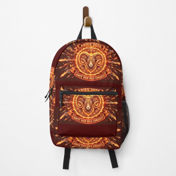 Item preview, Aries 2026 Fire Ram Zodiac Art – Bold Astrology Power designed and sold by MskynextDigitalstudio.