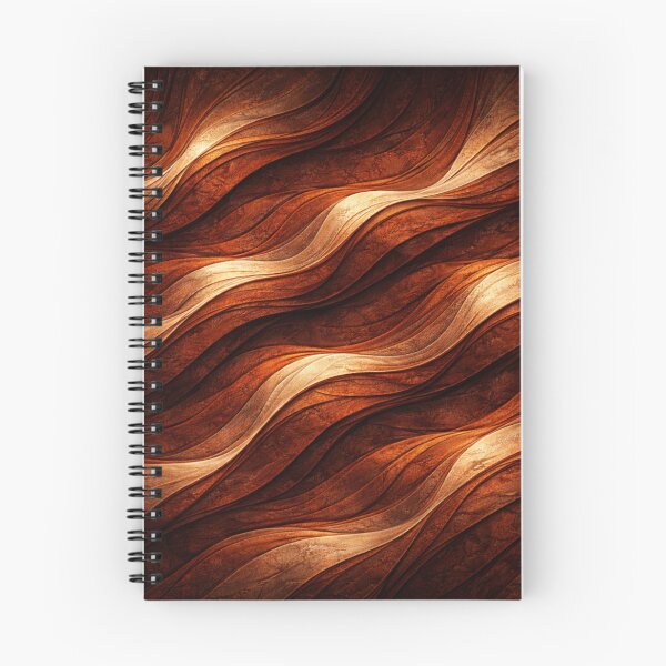 Item preview, Rich Copper Earth Tone Pattern designed and sold by LuxeFusionArt.