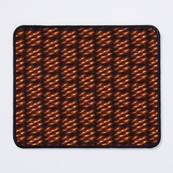 Item preview, Rich Copper Earth Tone Pattern designed and sold by LuxeFusionArt.