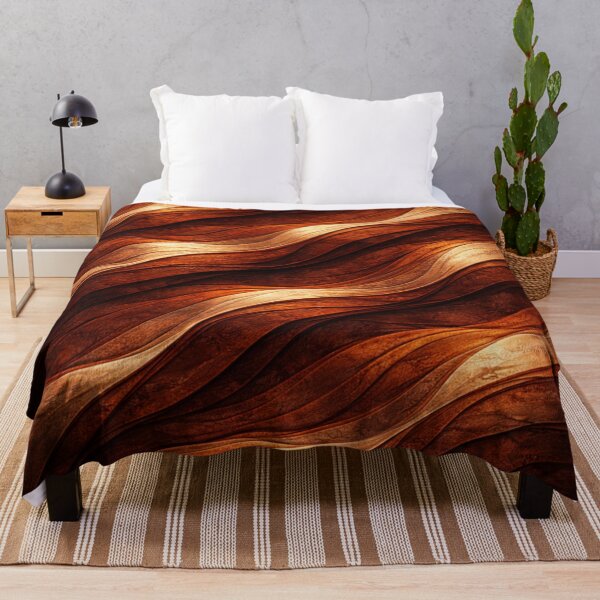 Item preview, Rich Copper Earth Tone Pattern designed and sold by LuxeFusionArt.