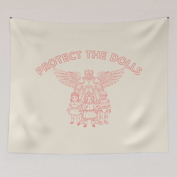 Item preview, Protect The Dolls Winged Warrior Guardian Vintage Toys designed and sold by zzz888.