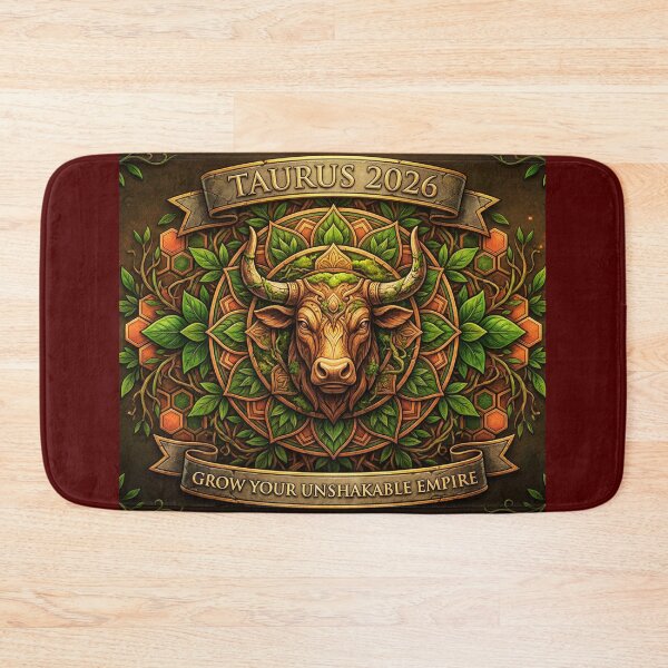 Item preview, Taurus 2026 Bull Mandala Art – Earth Sign Power & Growth designed and sold by MskynextDigitalstudio.