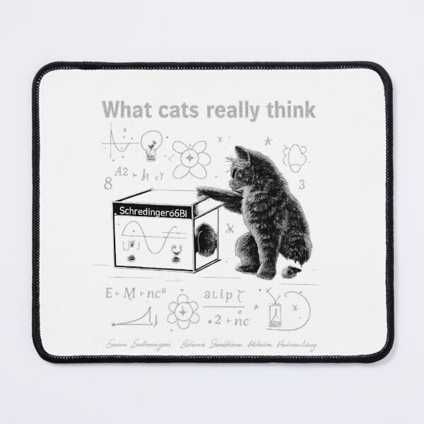 Item preview, What Cats Really Think Funny Cat Physics Humor Tee designed and sold by funnyshop222.