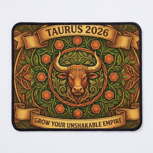 Item preview, Taurus 2026 Bull Mandala Art – Earth Sign Power & Growth designed and sold by MskynextDigitalstudio.