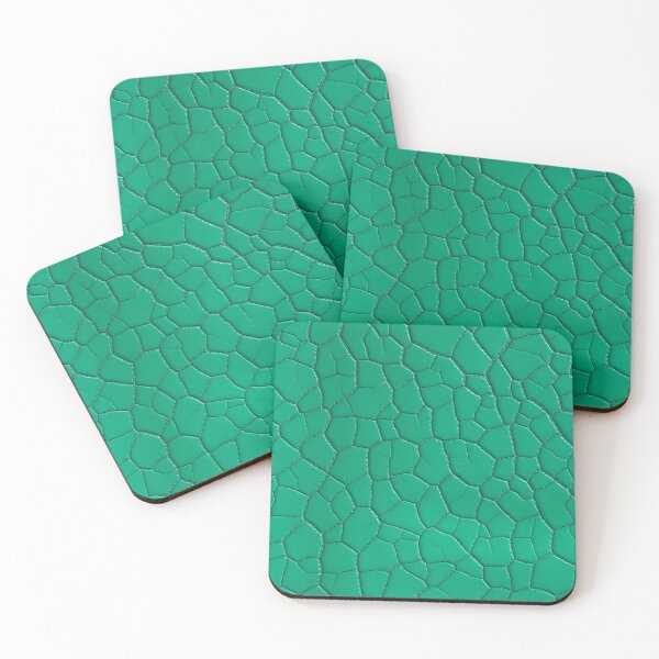 Item preview, Bright Jade Green Leather Texture designed and sold by SolaoLab.