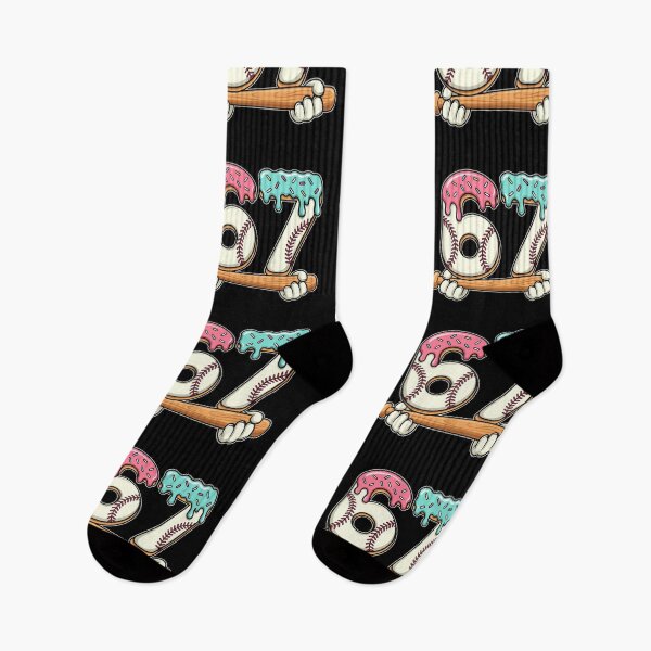 Item preview, Dripping 67 Baseball Graphic – Bold Sports Meme for Fans, Players, and Trend Lovers designed and sold by GrumpySableye.