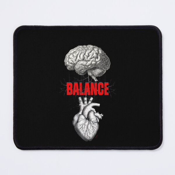 Item preview, Finding Perfect Balance: Heart and Brain Anatomy designed and sold by EchoPrint Co..