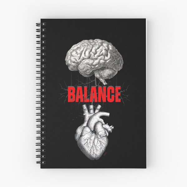Item preview, Finding Perfect Balance: Heart and Brain Anatomy designed and sold by EchoPrint Co..