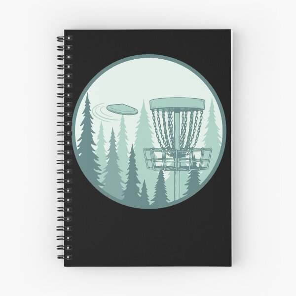 Item preview, Disc Golf Forest Scene Flying Disc Basket designed and sold by LuminOrb.