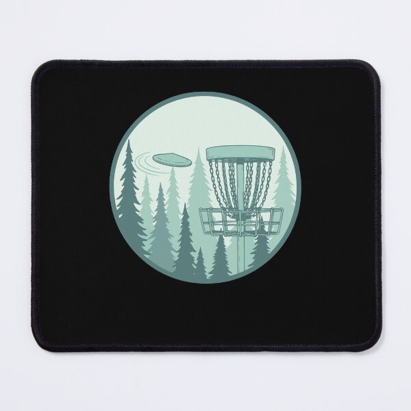 Item preview, Disc Golf Forest Scene Flying Disc Basket designed and sold by LuminOrb.