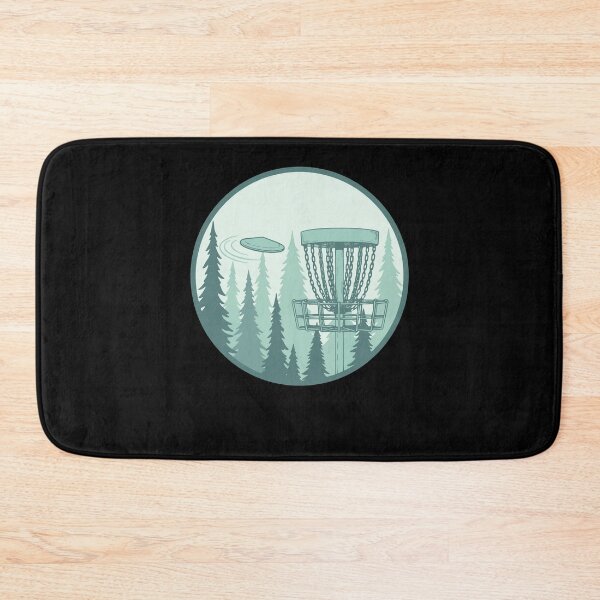 Item preview, Disc Golf Forest Scene Flying Disc Basket designed and sold by LuminOrb.