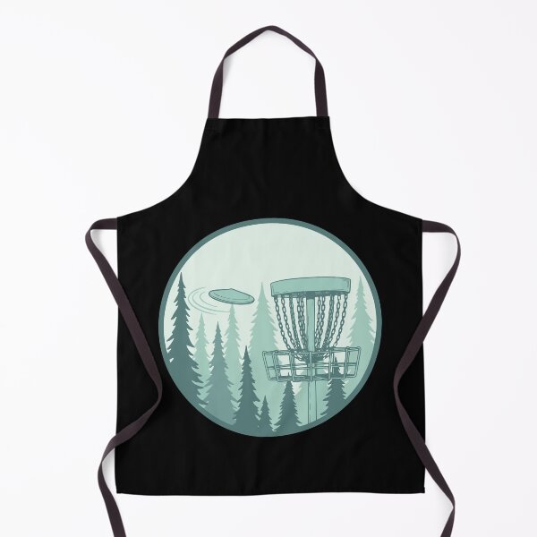 Item preview, Disc Golf Forest Scene Flying Disc Basket designed and sold by LuminOrb.