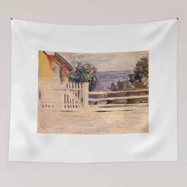 Item preview, Summer in Åsgårdstrand – Edvard Munch Expressionist Coastal Landscape Celebrating Light and Atmosphere (1900–1901) designed and sold by Art Outlaws.