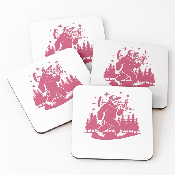 Item preview, Disc Golf Sasquatch Funny Disc Golfer Forest designed and sold by LuminOrb.