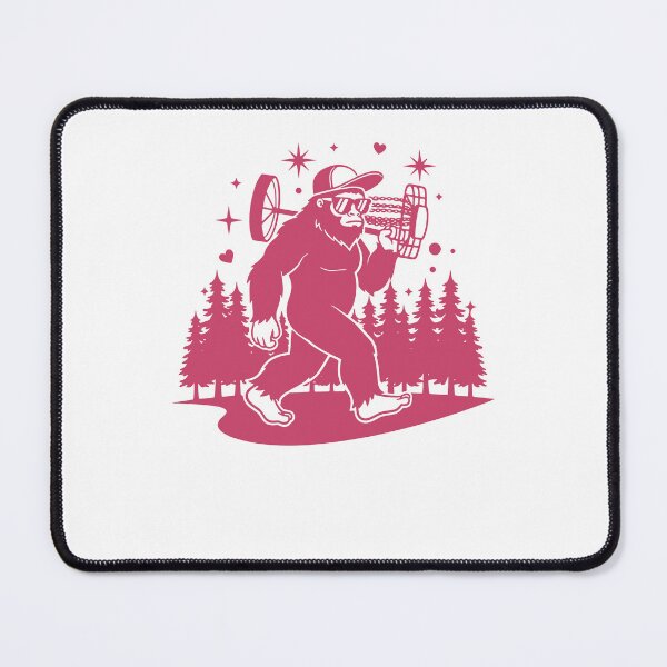 Item preview, Disc Golf Sasquatch Funny Disc Golfer Forest designed and sold by LuminOrb.