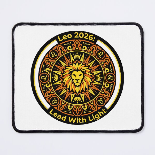 Item preview, Leo 2026 Zodiac Mandala Art – Lion Power & Radiance designed and sold by MskynextDigitalstudio.