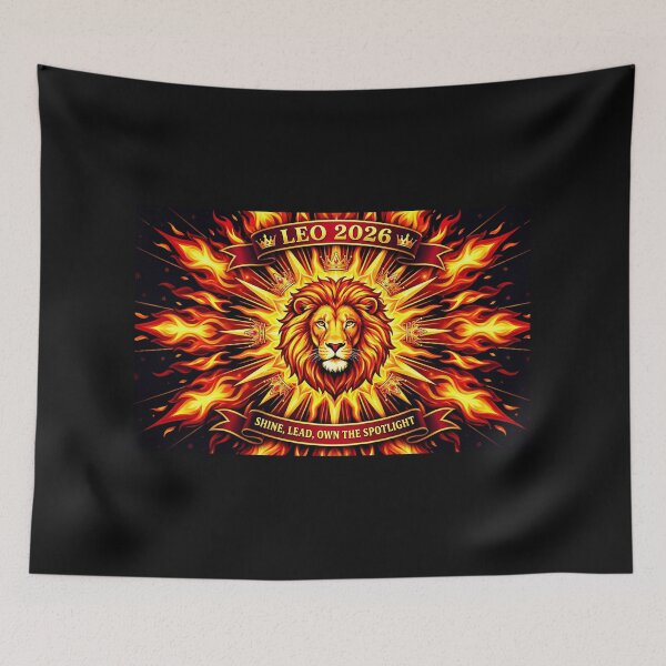 Item preview, Leo 2026 Solar Lion – Shine, Lead, Own the Spotlight designed and sold by MskynextDigitalstudio.