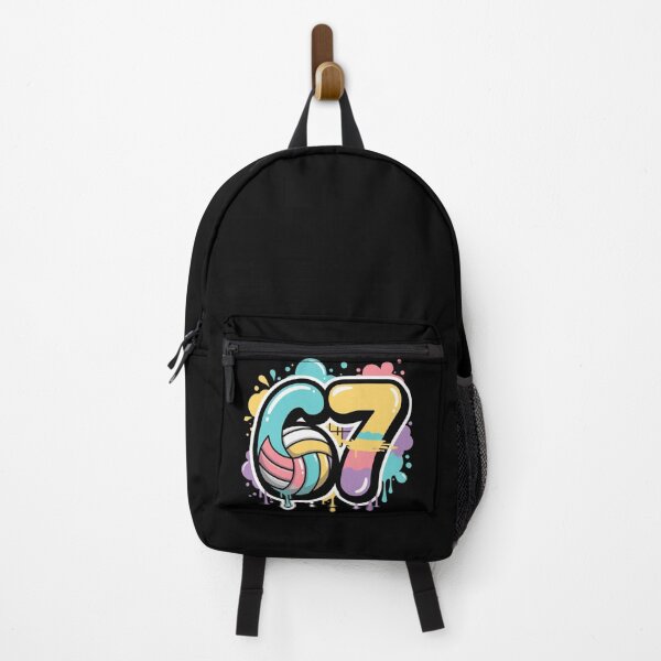 Item preview, 67 Six Seven Volleyball Gen Alpha Brainrot Meme designed and sold by GrumpySableye.
