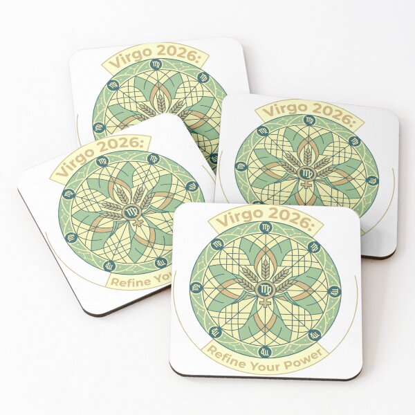 Item preview, Virgo 2026 Zodiac Mandala Art – Precision & Inner Strength designed and sold by MskynextDigitalstudio.