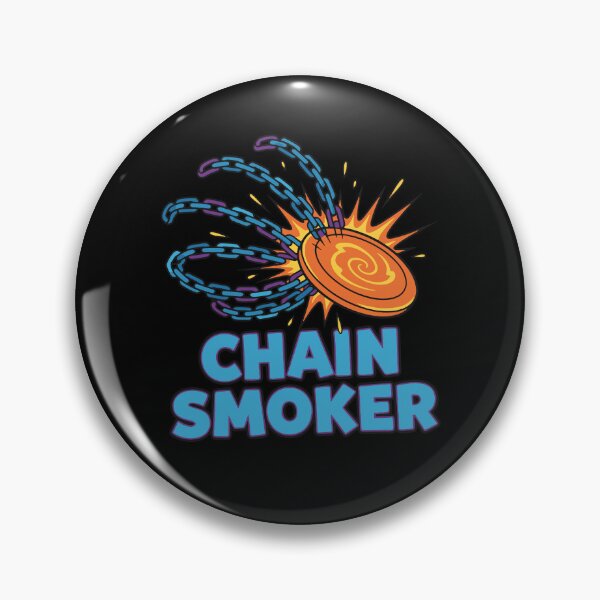 Item preview, Chain Smoker Disc Golf Funny Play Design designed and sold by LuminOrb.