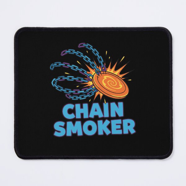 Item preview, Chain Smoker Disc Golf Funny Play Design designed and sold by LuminOrb.
