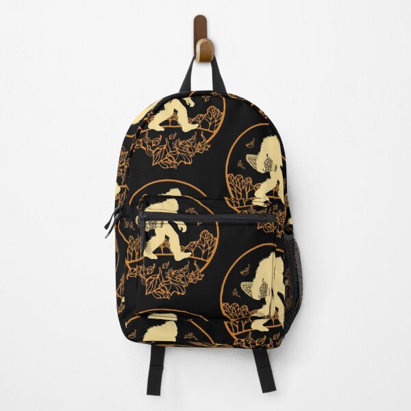 Item preview, Bigfoot With Morel Mushroom Woodland designed and sold by jaharsenist.