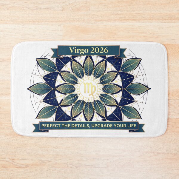 Item preview, Virgo 2026 Geometric Mandala – Refine Your Power Zodiac Art designed and sold by MskynextDigitalstudio.