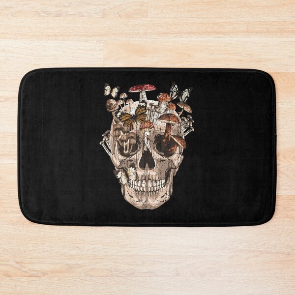 Item preview, Mushroom Collector Skull designed and sold by jaharsenist.