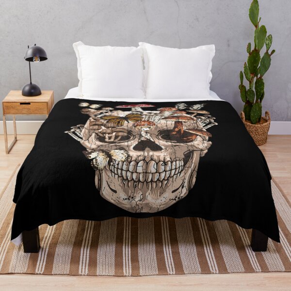Item preview, Mushroom Collector Skull designed and sold by jaharsenist.