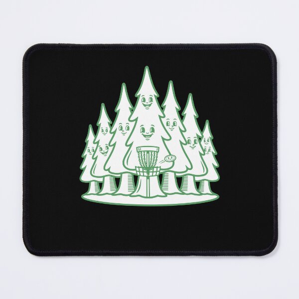 Item preview, Happy Trees Forest Disc Golf Basket Flying Disc designed and sold by LuminOrb.