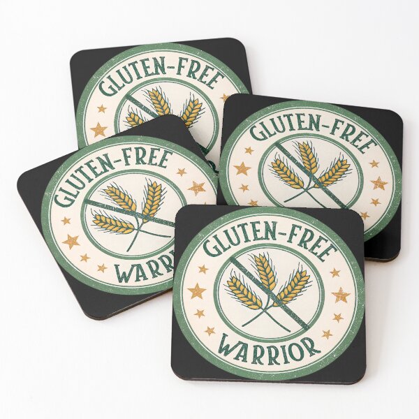 Item preview, Gluten-Free Warrior Badge – Gluten Intolerance & Celiac Awareness Design designed and sold by VividOrganica.