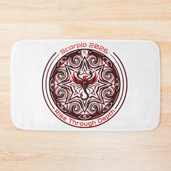 Item preview, Scorpio 2026 Zodiac Mandala Art – Depth & Transformation designed and sold by MskynextDigitalstudio.