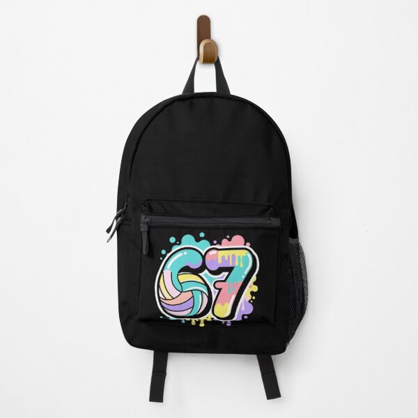 Item preview, Kids Meme 67 Six 6 Seven 7 Icecream Drip Volleyball designed and sold by GrumpySableye.