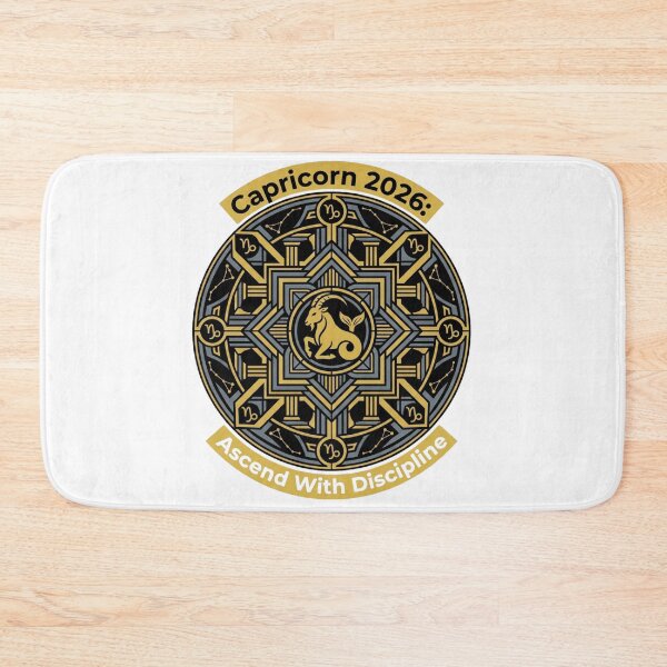 Item preview, Capricorn 2026 Mandala – Ascend With Discipline designed and sold by MskynextDigitalstudio.
