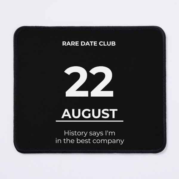 Item preview, Rare Date Club – August 22 designed and sold by ariksworld.