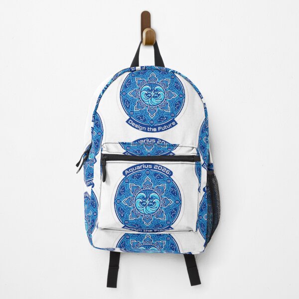 Item preview, Aquarius 2026 Zodiac Mandala Art – Innovation & Vision designed and sold by MskynextDigitalstudio.