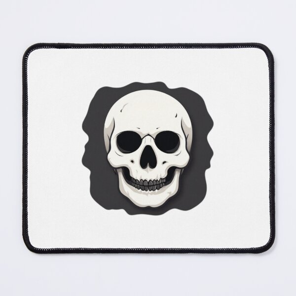 Item preview, Minimal Skull Icon Black and White designed and sold by RED-MOUSE.