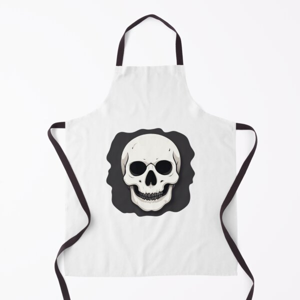 Item preview, Minimal Skull Icon Black and White designed and sold by RED-MOUSE.