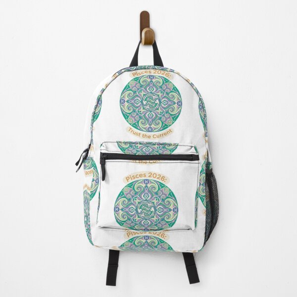 Item preview, Pisces 2026 Dreamwave Mandala – Trust the Current Zodiac Art designed and sold by MskynextDigitalstudio.