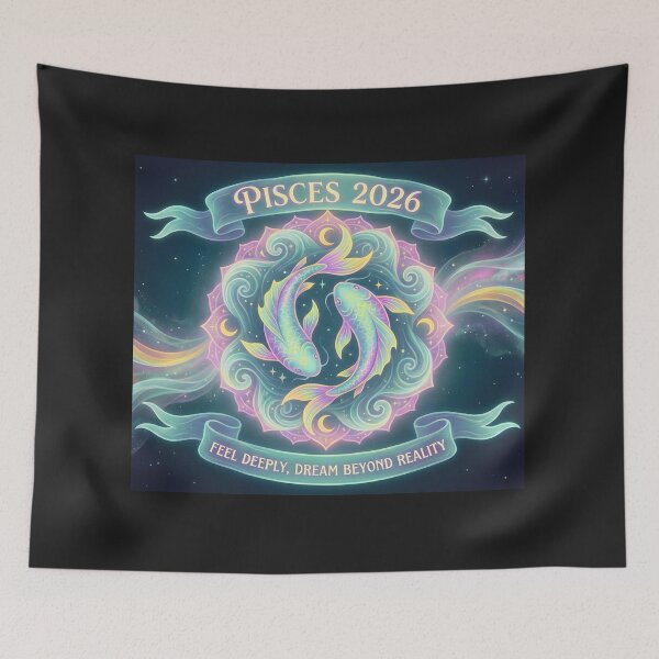 Item preview, Pisces 2026 Zodiac Mandala Art – Intuition & Flow designed and sold by MskynextDigitalstudio.