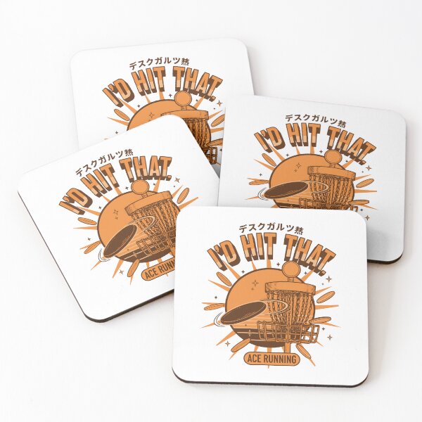 Item preview, Id Hit That Ace Running Disc Golf Scene Flying designed and sold by LuminOrb.