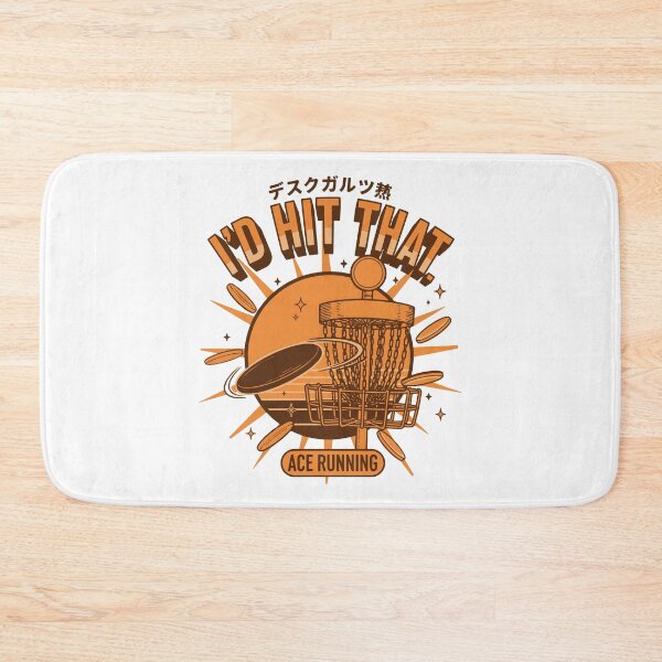 Item preview, Id Hit That Ace Running Disc Golf Scene Flying designed and sold by LuminOrb.