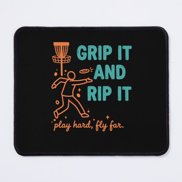 Item preview, Grip It And Rip It Play Hard Fly Far Disc Golf designed and sold by LuminOrb.