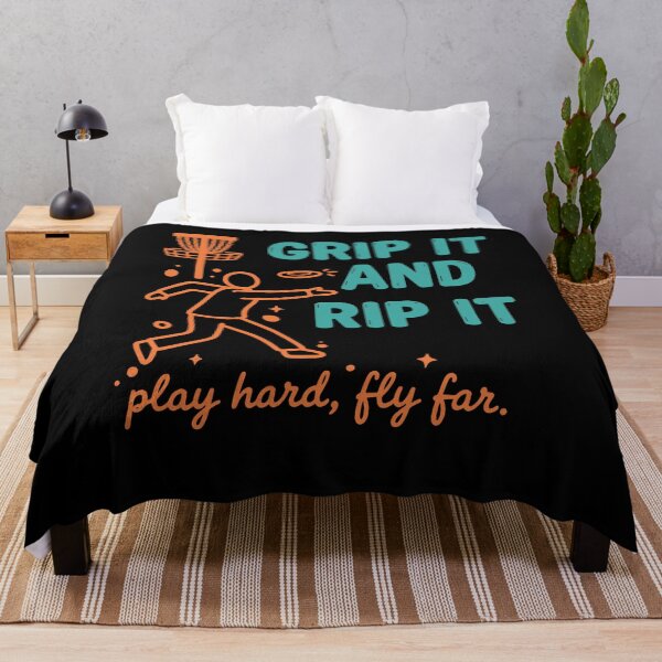 Item preview, Grip It And Rip It Play Hard Fly Far Disc Golf designed and sold by LuminOrb.