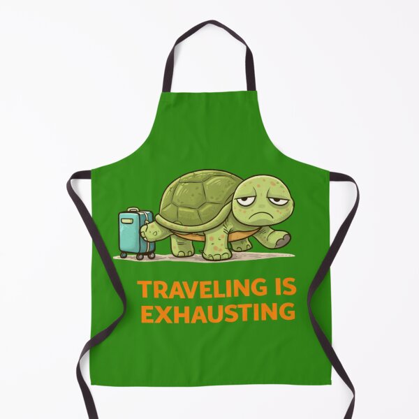 Item preview, Tired Turtle Traveling Is Exhausting designed and sold by Papier Atelier Art.