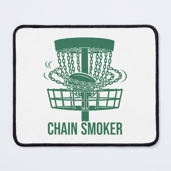Item preview, Disc Golf Chain Smoker Funny Design designed and sold by LuminOrb.