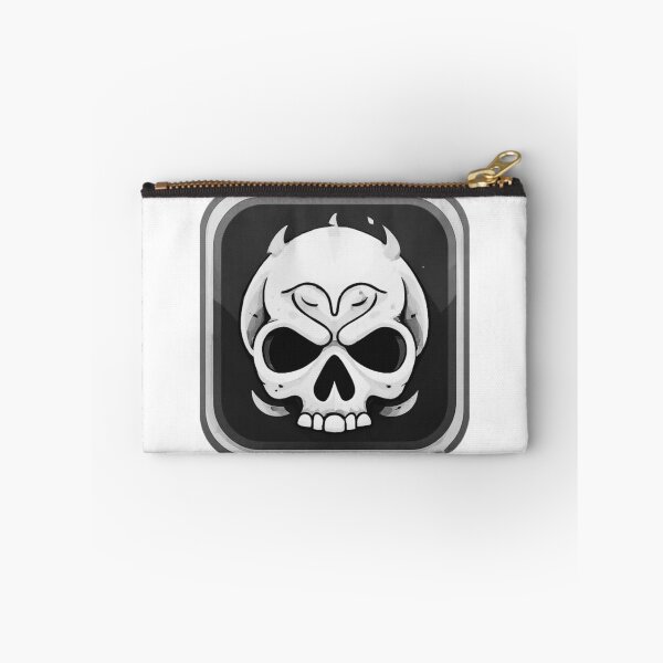 Item preview, Gothic Skull Icon Black and White designed and sold by RED-MOUSE.