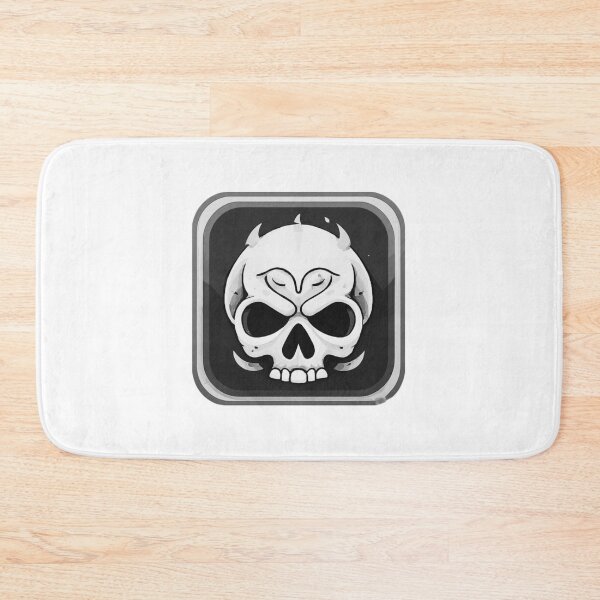 Item preview, Gothic Skull Icon Black and White designed and sold by RED-MOUSE.