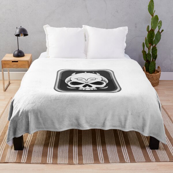 Item preview, Gothic Skull Icon Black and White designed and sold by RED-MOUSE.