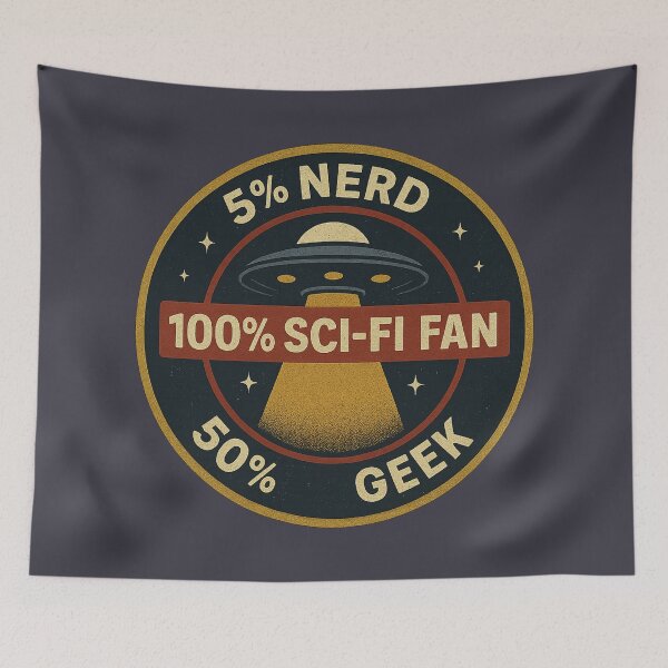Item preview, UFO Mission Patch – Retro Sci-Fi Nerd Badge designed and sold by VoglR.
